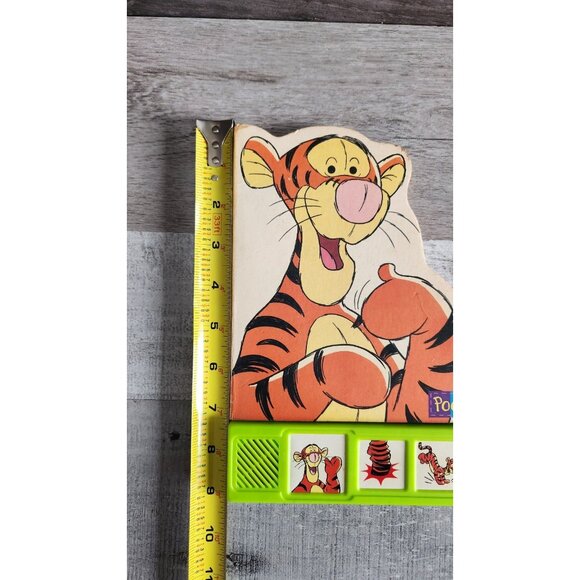 Vintage Disney Winnie the Pooh First Play A Sound Tigger Talking Baby Book - Picture 5 of 5
